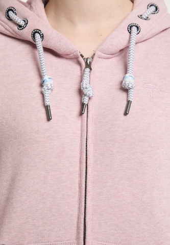 Schmuddelwedda Zip-Up Hoodie 'Yasanna' in Pink