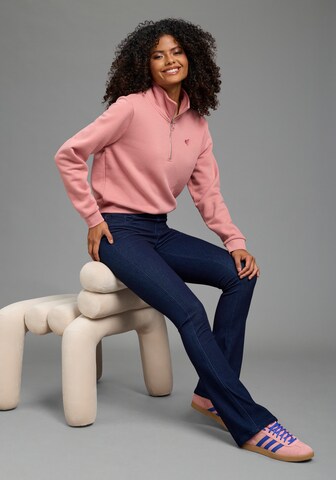 ARIZONA Flared Jeggings in Blue