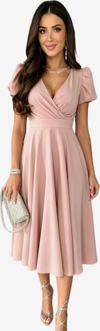 Yesfashion Abendkleid in Pink: Vorderseite