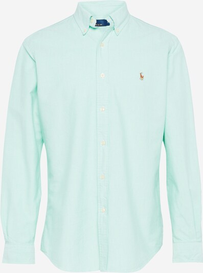 Polo Ralph Lauren Overhemd in de kleur Karamel / Mintgroen, Productweergave