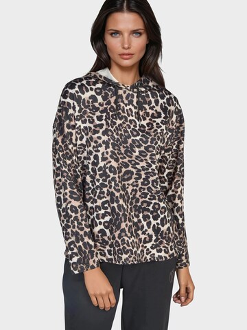 Sweat-shirt Navigazione en marron : devant