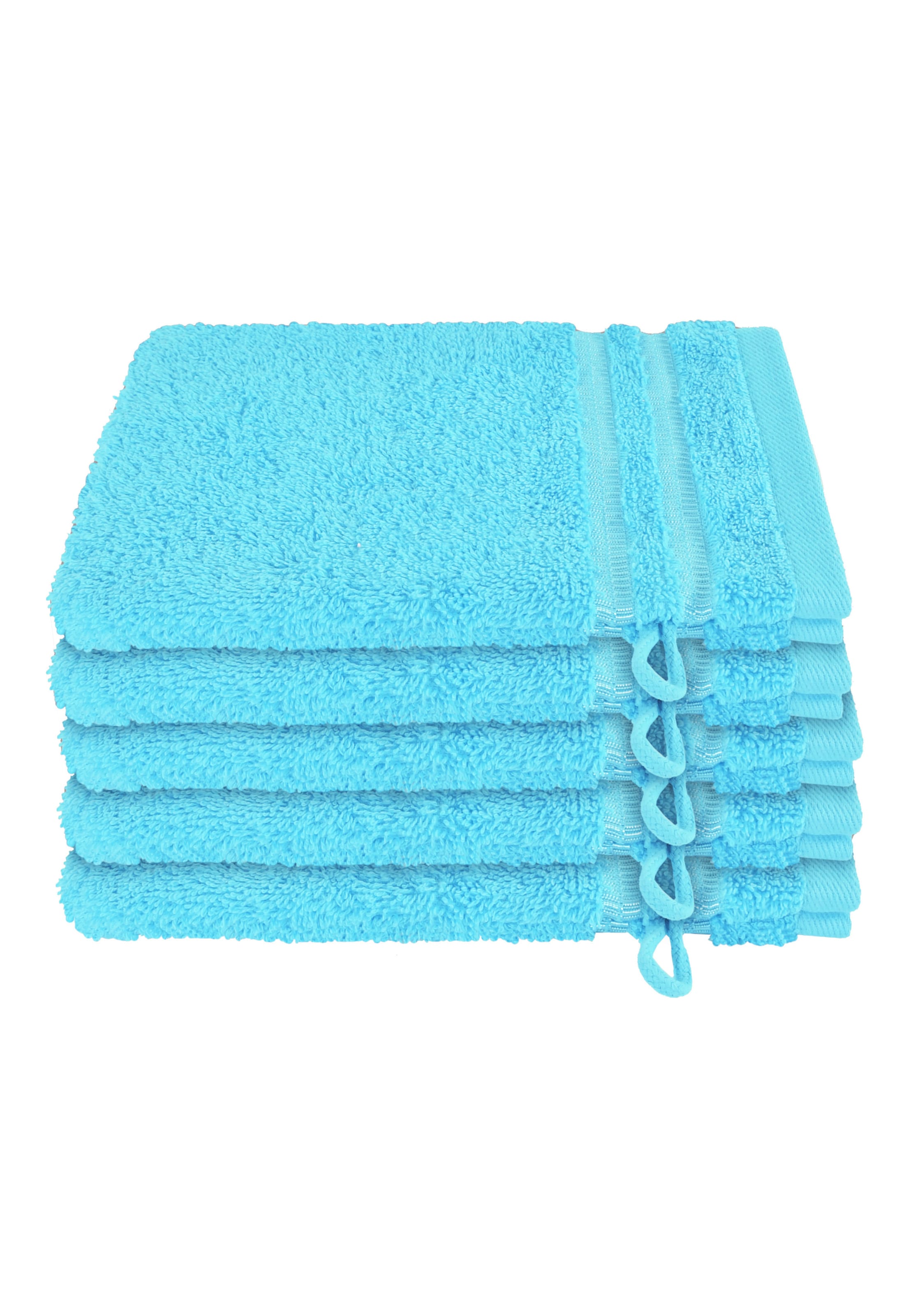 SCHIESSER Towel 'Milano' in Blue: front