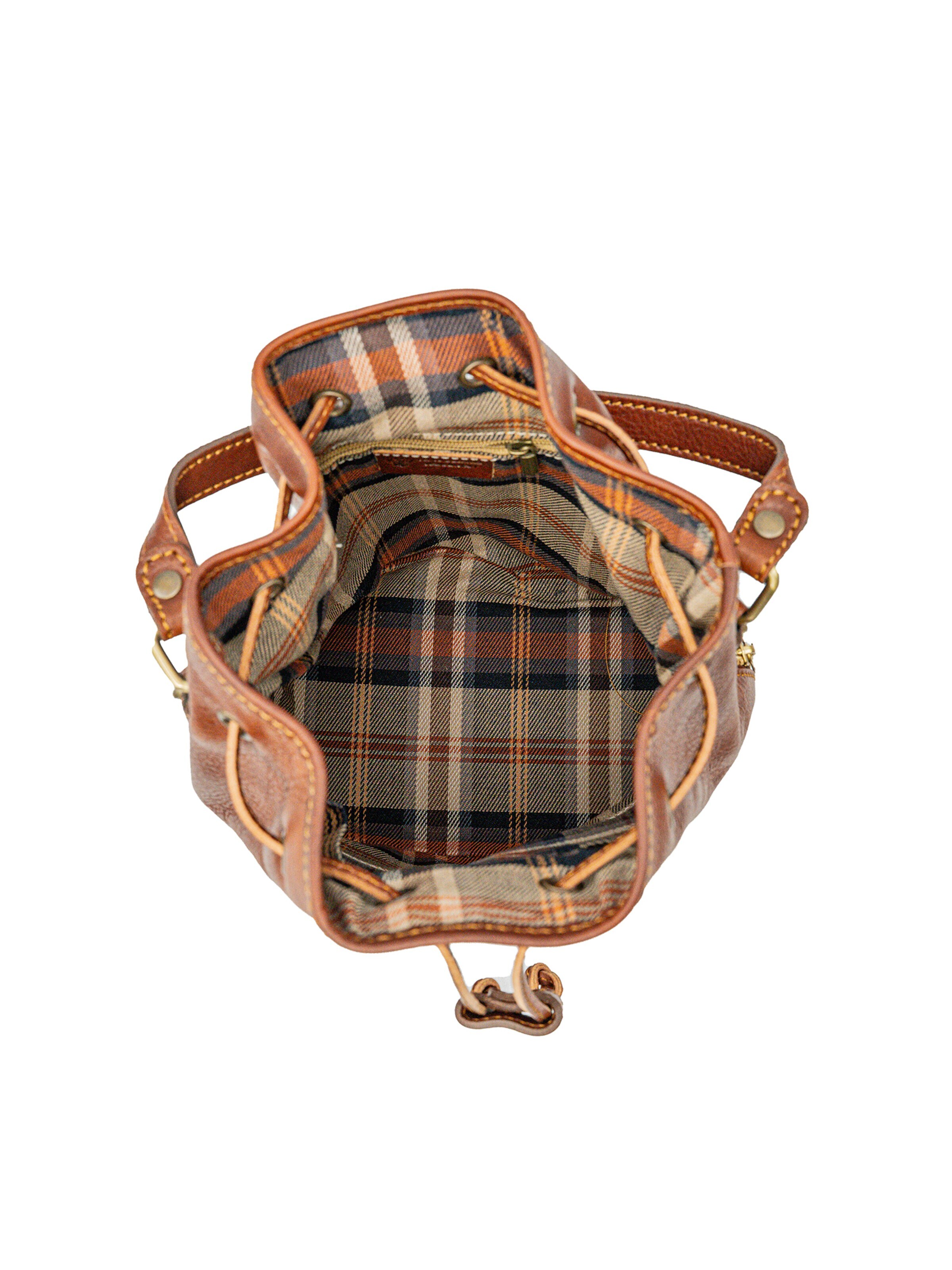 bupell Handtasche 'Celestina'‌‌‌‌‌‌‌ in Braun