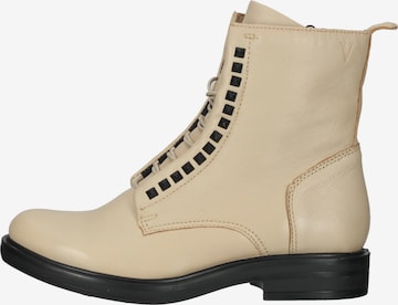 Bottines à lacets Venturini Milano en beige