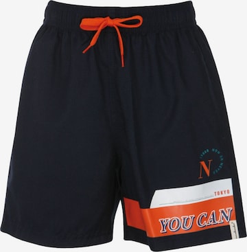 Pantaloncini da bagno di wavebreaker in blu: frontale