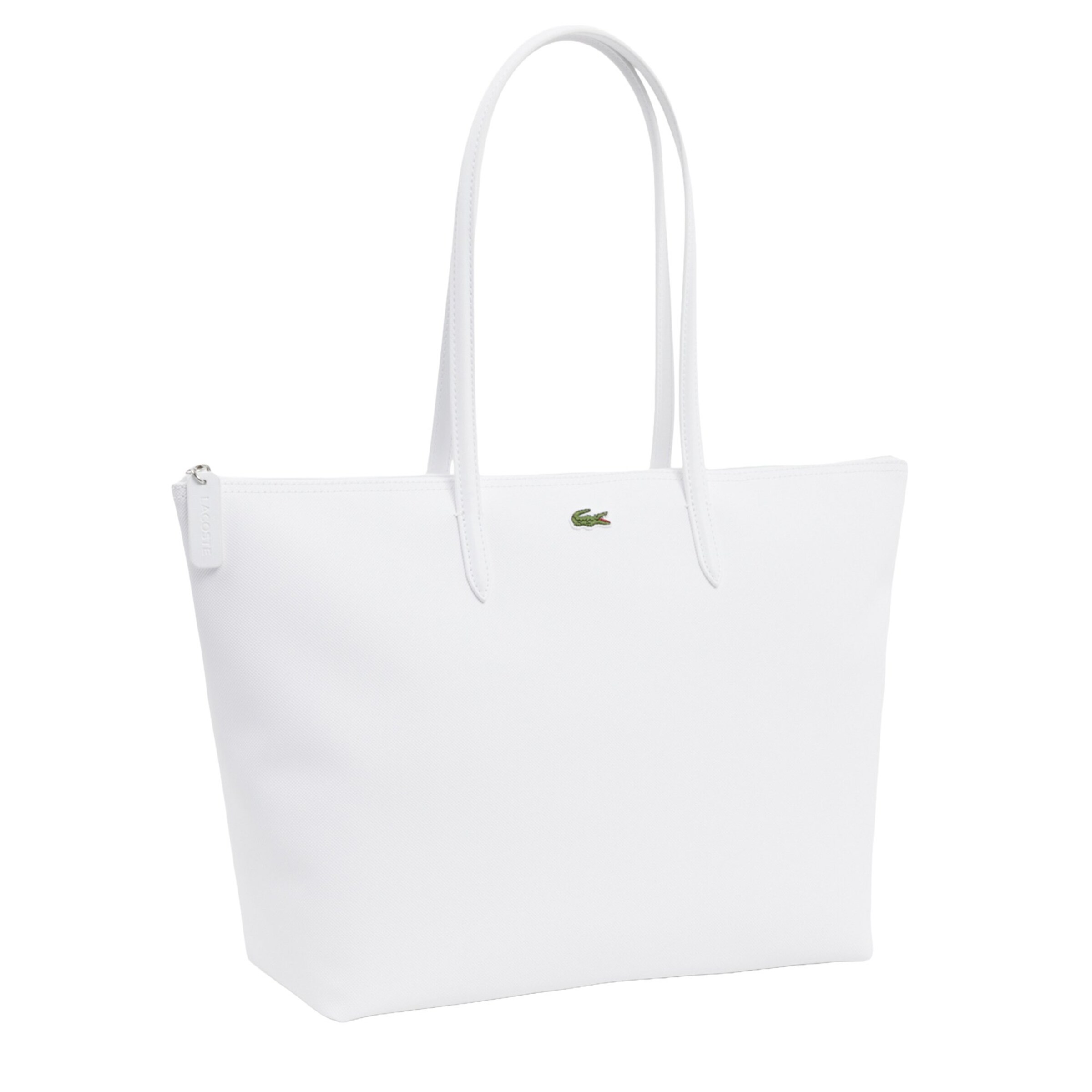 Cabas LACOSTE en blanc