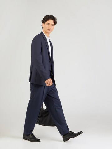 HUGO Regular fit Business-colbert 'Kris231X' in Blauw