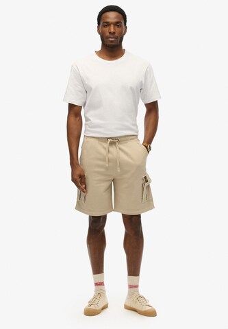 Regular Pantalon cargo Superdry en beige