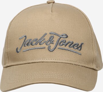 JACK & JONES Czapka z daszkiem 'Andy' w kolorze brązowy