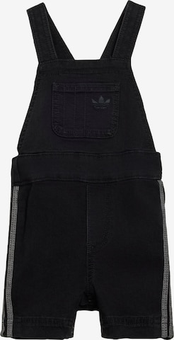 ADIDAS ORIGINALS Regular Latzshorts in Schwarz: Vorderseite