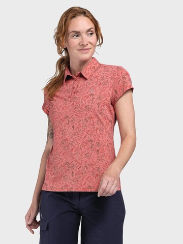 Schöffel Performance shirt 'Sternplatte' in Pink: front