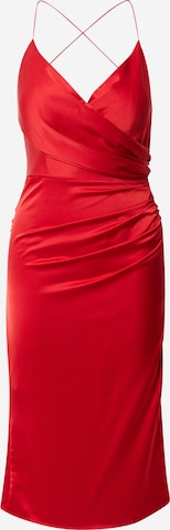 raudona Jarlo Kokteilinė suknelė 'Kendall': priekis