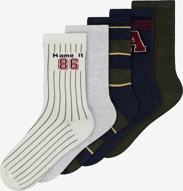 NAME IT Ponožky 'Vaks' - zmiešané farby: predná strana