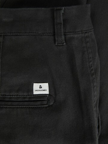 JACK & JONES Regular Chino 'OLLIE DAVE' in Zwart