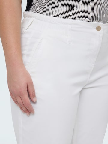 Fiorella Rubino Regular Broek in Wit