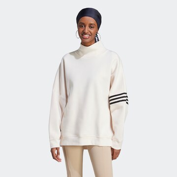 ADIDAS ORIGINALS Sweatshirt 'Adicolor Neuclassics' in Wit: voorkant