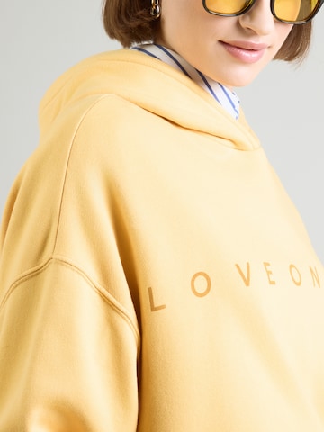 10Days Sweatshirt 'Statement Love' in Orange