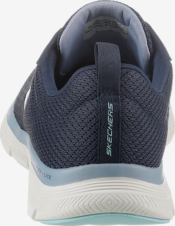 SKECHERS Sneaker 'Flex Appeal 4.0' in Blau