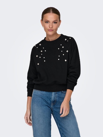 ONLYSweater majica 'CAMA' - crna boja