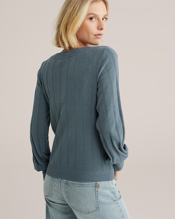 WE Fashion Pullover in Grün
