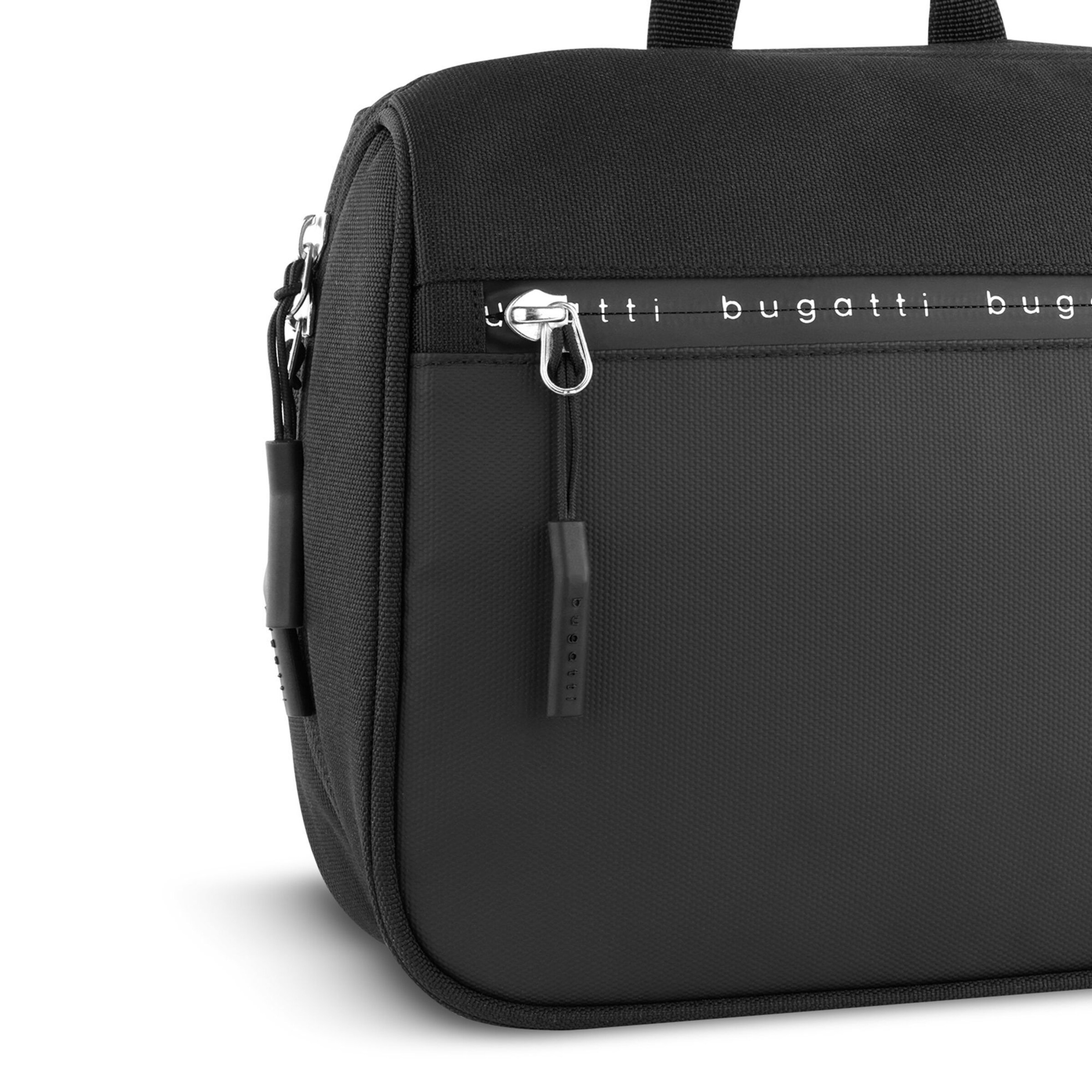 Nécessaire 'Blanc Delight' di bugatti in nero