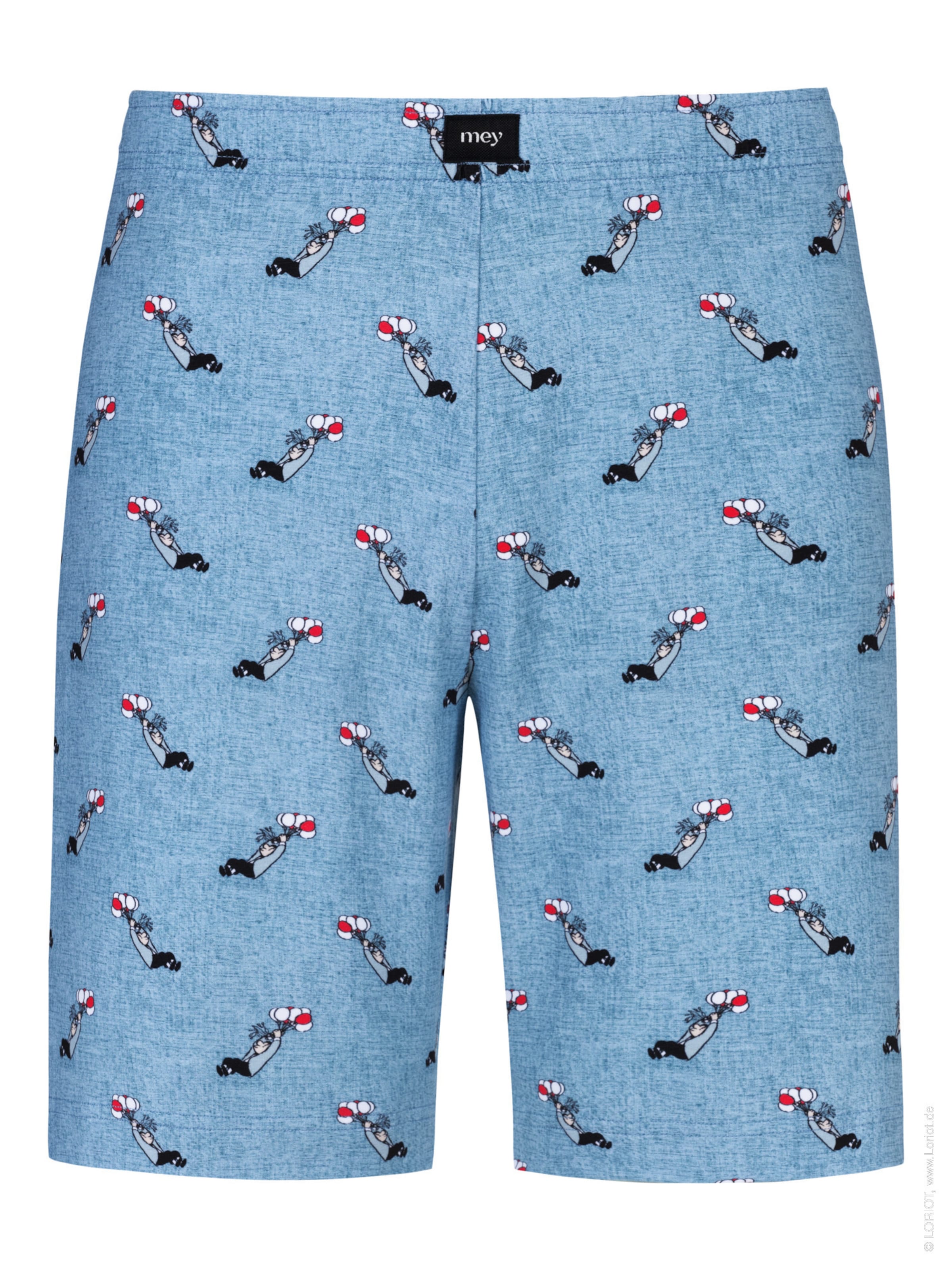 Regular Pantalon ' Mey x LORIOT ' Mey en bleu : devant