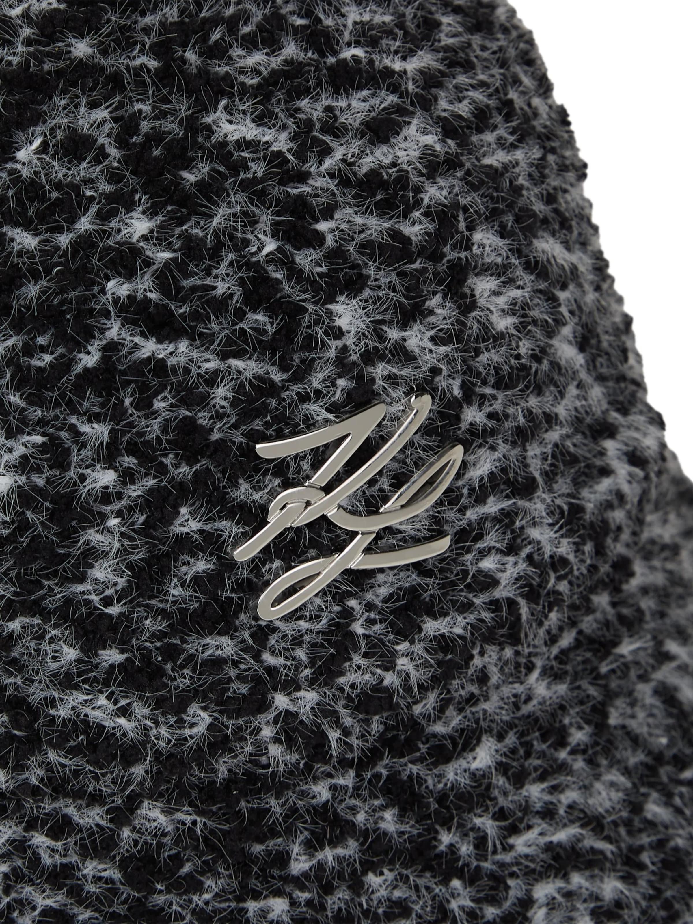 Karl Lagerfeld - Sombrero 'K/Autograph' en negro