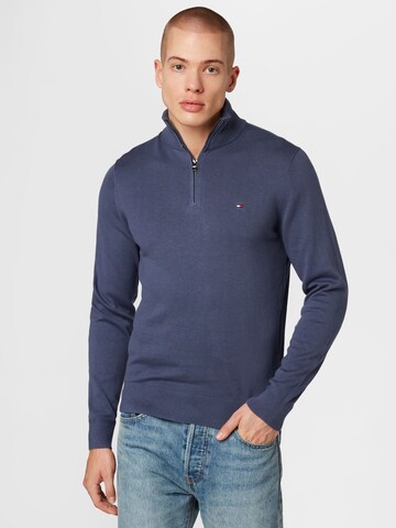 Pull-over TOMMY HILFIGER en bleu : devant