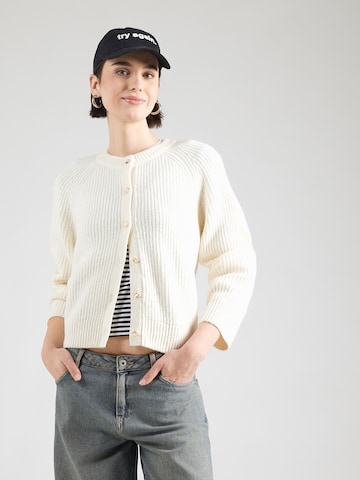 Abercrombie & Fitch Kardigán - Béžová: predná strana