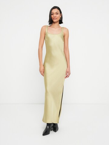 Samsøe Samsøe Avondjurk 'SUNNA' in Groen: voorkant