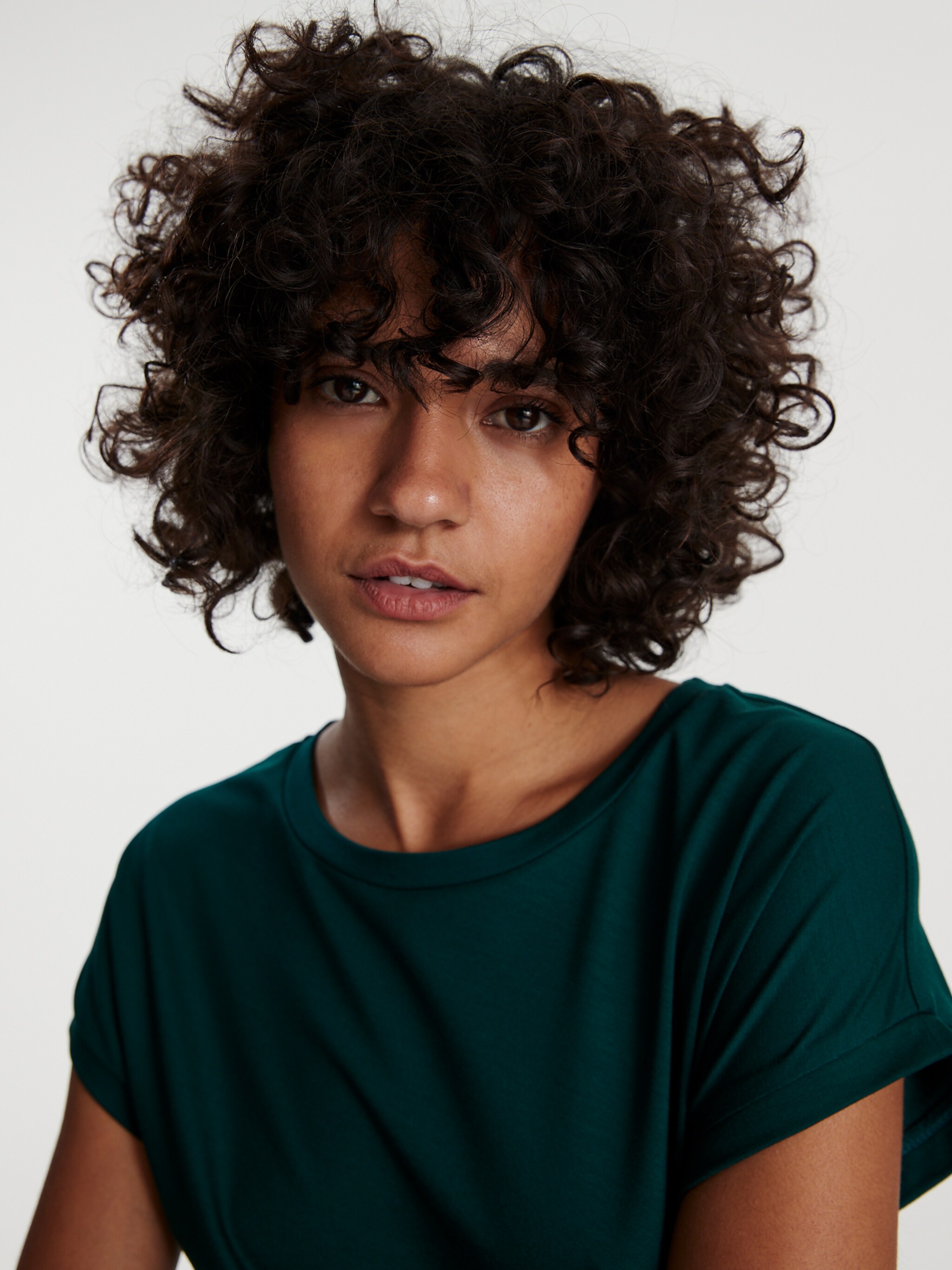 EDITED Producten Zomerjurk 'Milla' Donkergroen