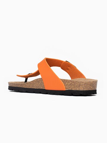 Bayton Ujjelválasztó-pántos szandál 'Mercure' - narancs