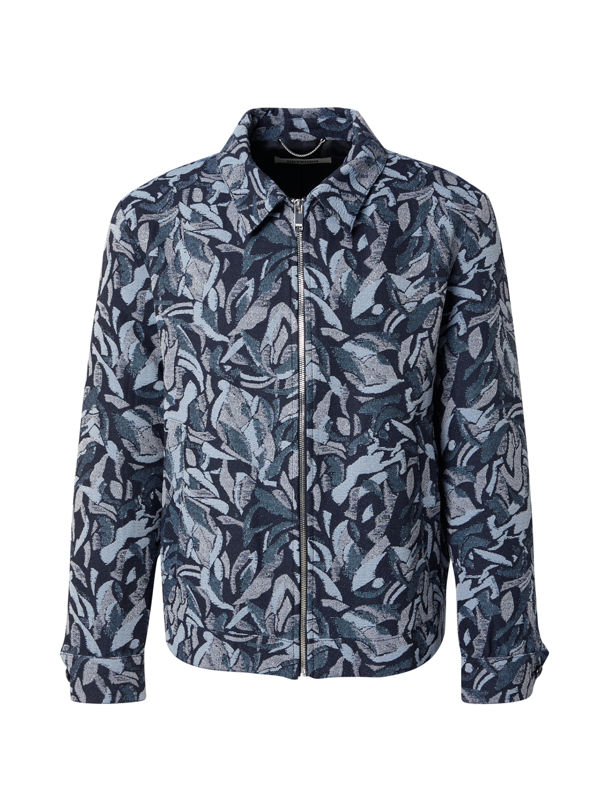 DRYKORN Between-Season Jacket 'RIKKA_2' in Blue: front