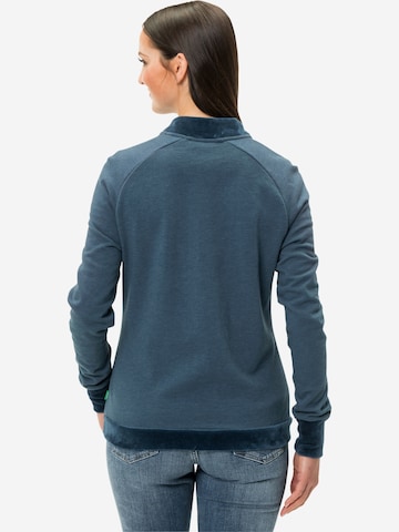 VAUDE Athletic Sweatshirt 'Mineo' in Blue