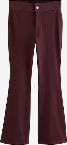 Next - Flared Jeggings em vermelho: frente