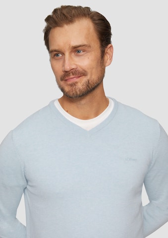 s.Oliver Pullover in Blau