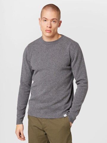 NORSE PROJECTS Sweater 'Sigfred' in Grey: front