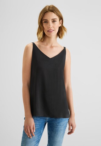 STREET ONE Top in Black: front