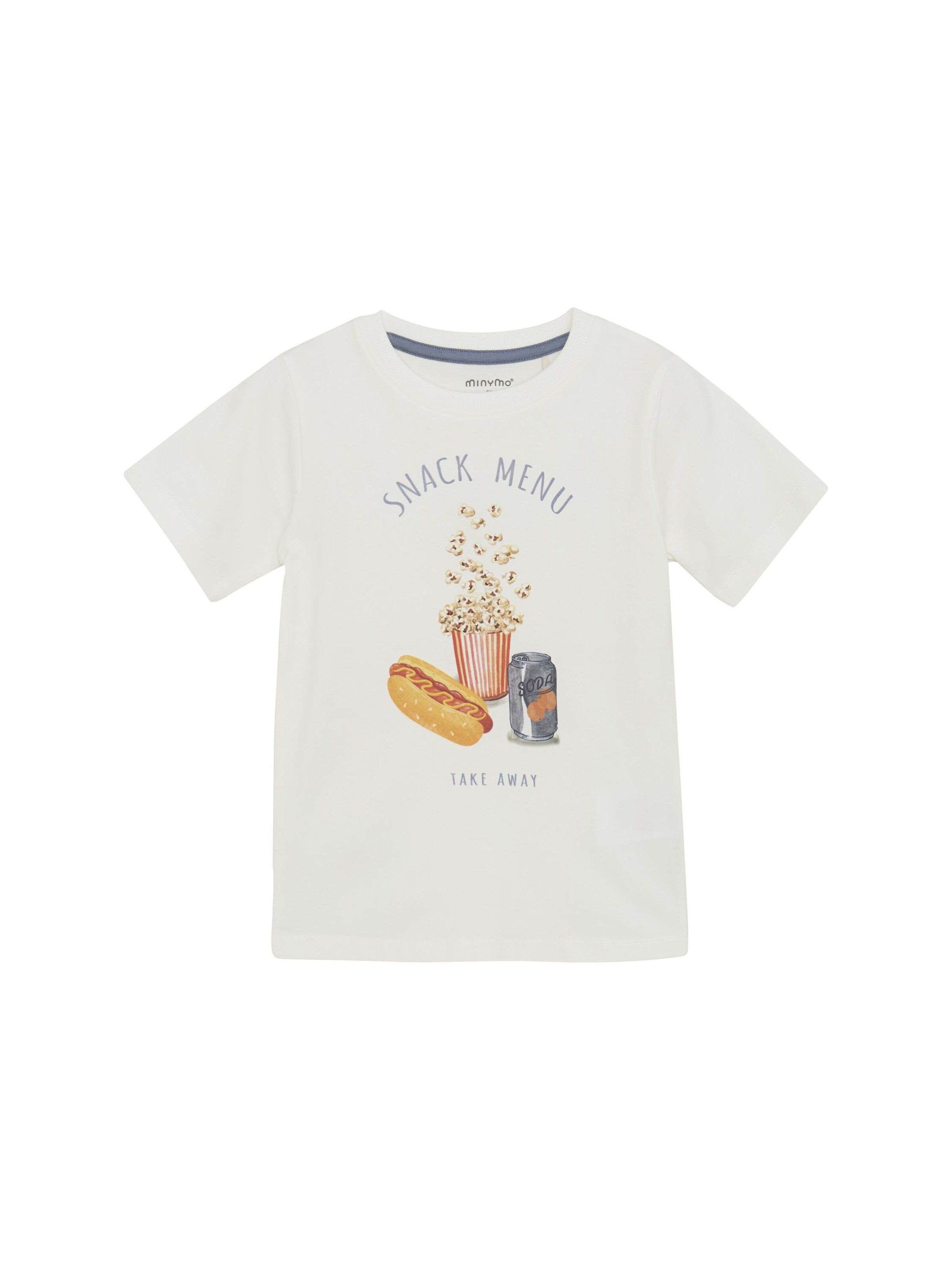 MINYMO - Camiseta ' MIT-shirt' en blanco: frente