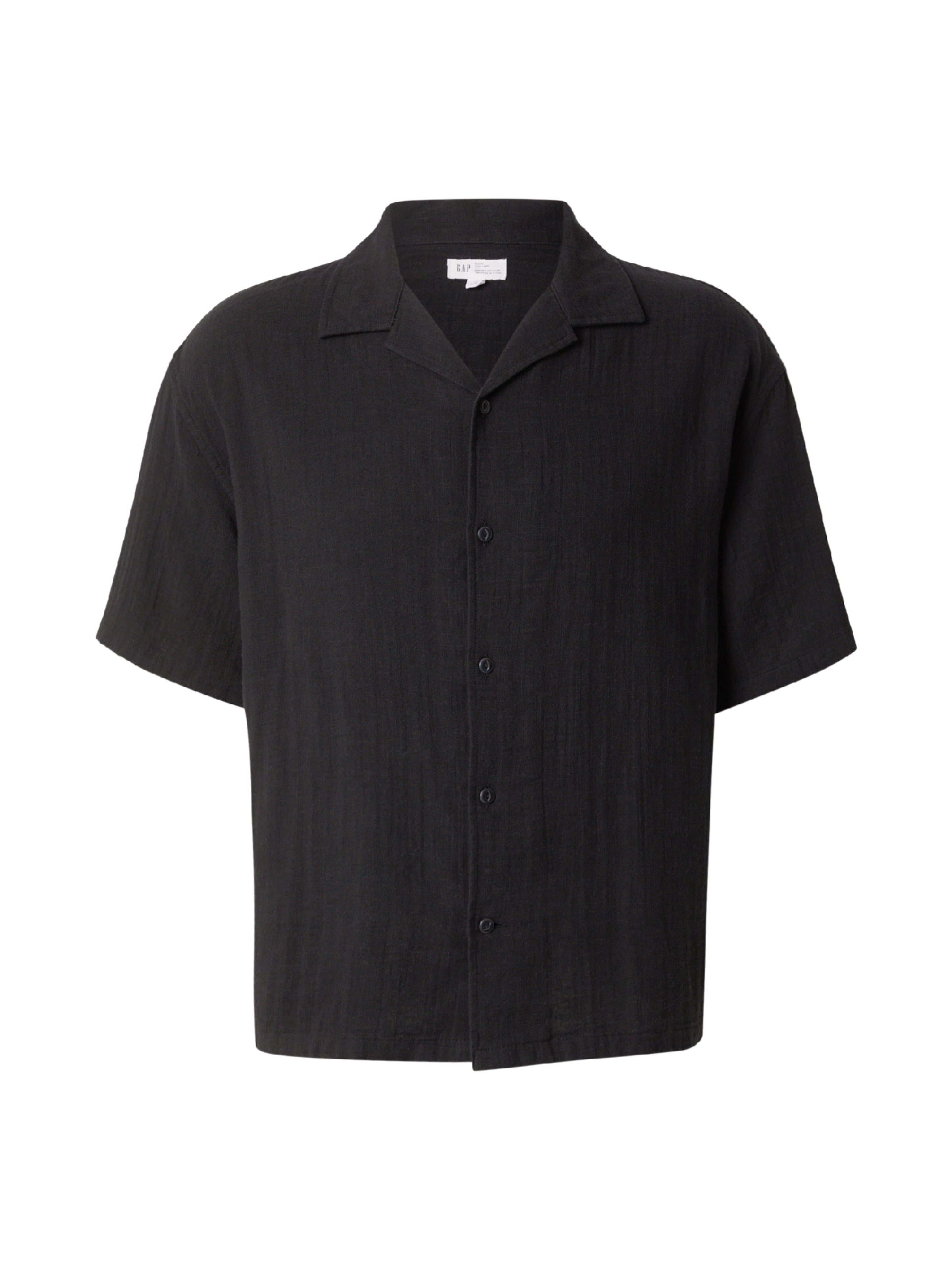 GAP Comfort Fit Skjorte i sort: forside