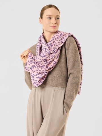 Écharpe CODELLO en rose : devant