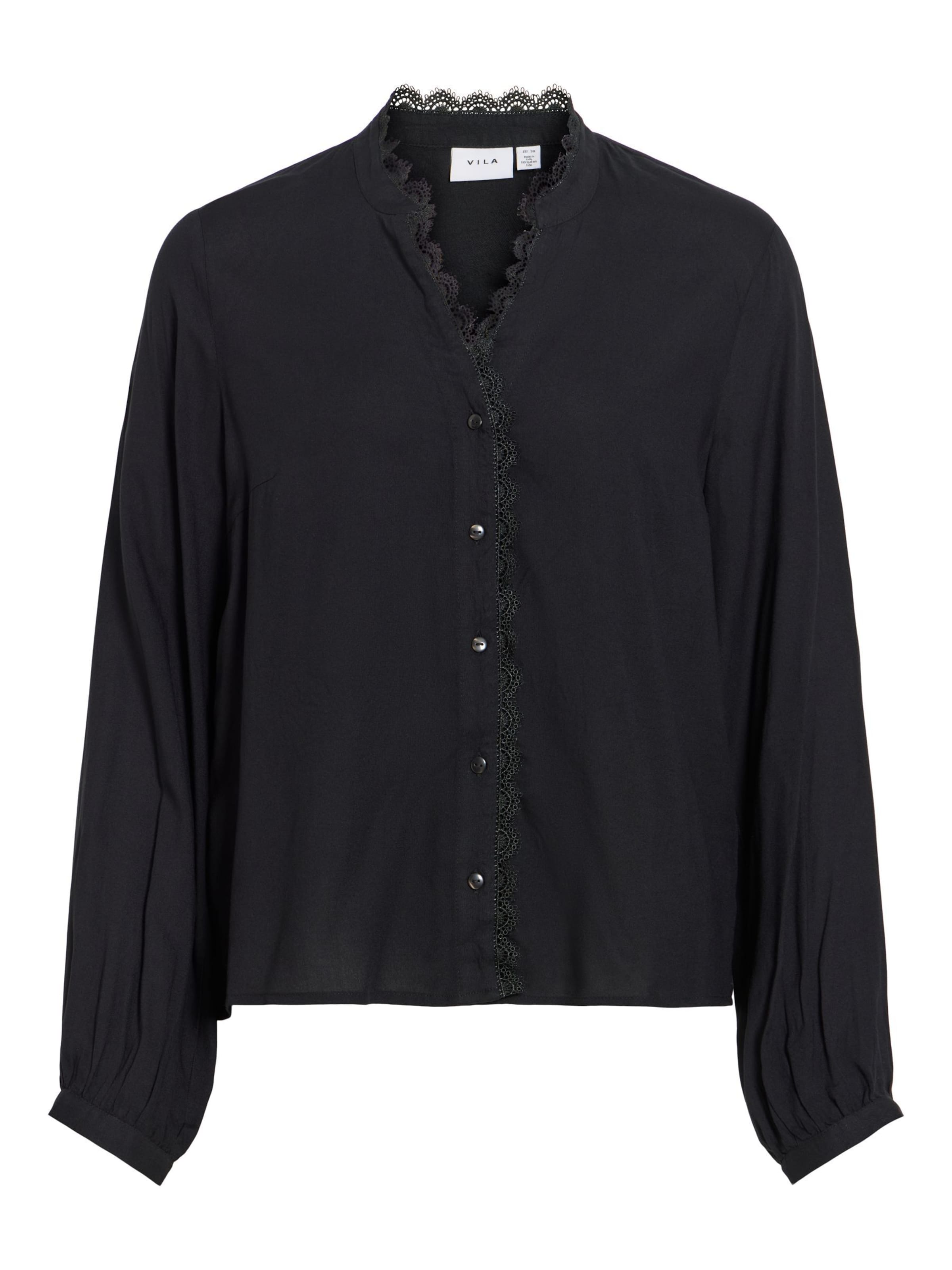 VILA Blouse 'VIGRACE' in Black: front