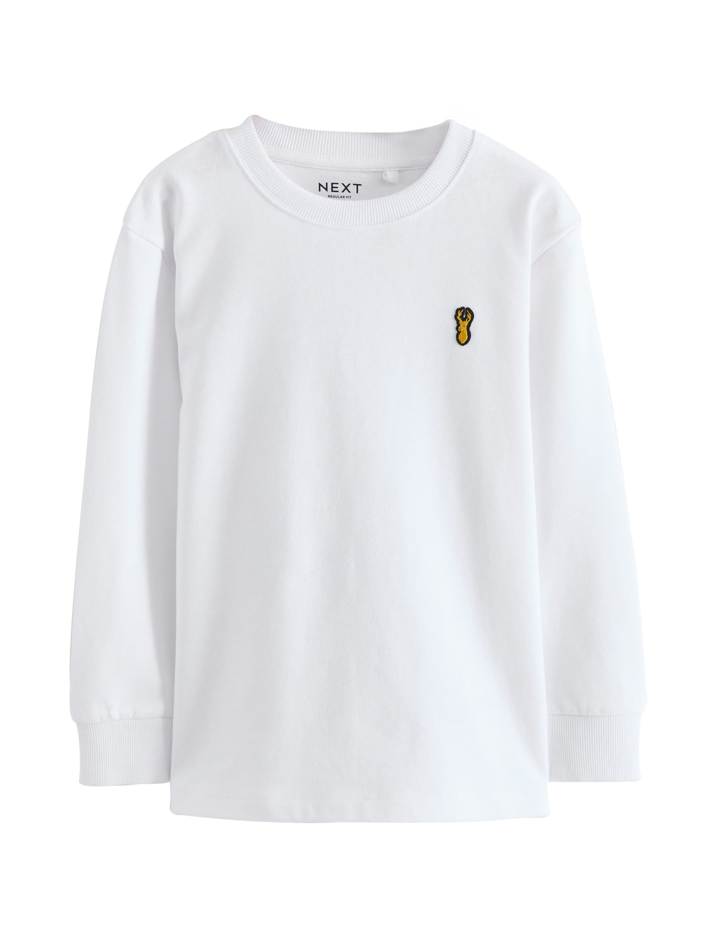 Next Sweatshirt i hvid: forside