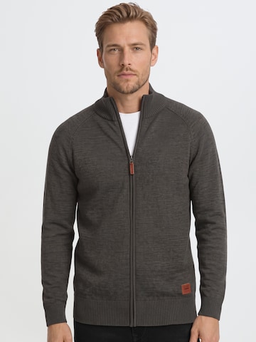 BLEND Knit cardigan 'Daniri' in Grey: front