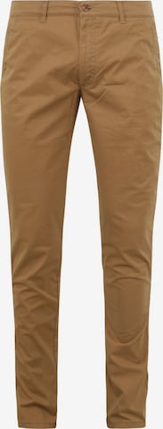 Suitable Chino trousers 'Plato' in Brown: front