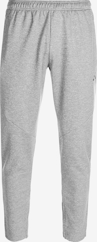 ADIDAS PERFORMANCE Slimfit Sportbroek '3Bar' in Grijs: voorkant