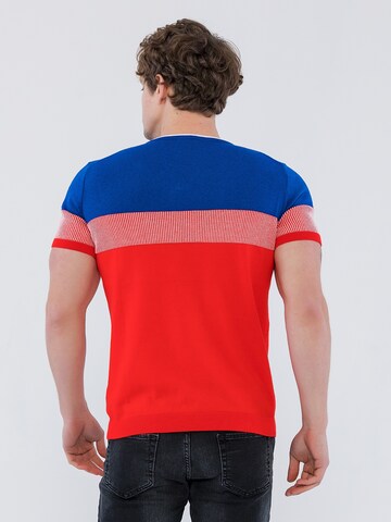 T-Shirt 'Jaydin' Felix Hardy en bleu