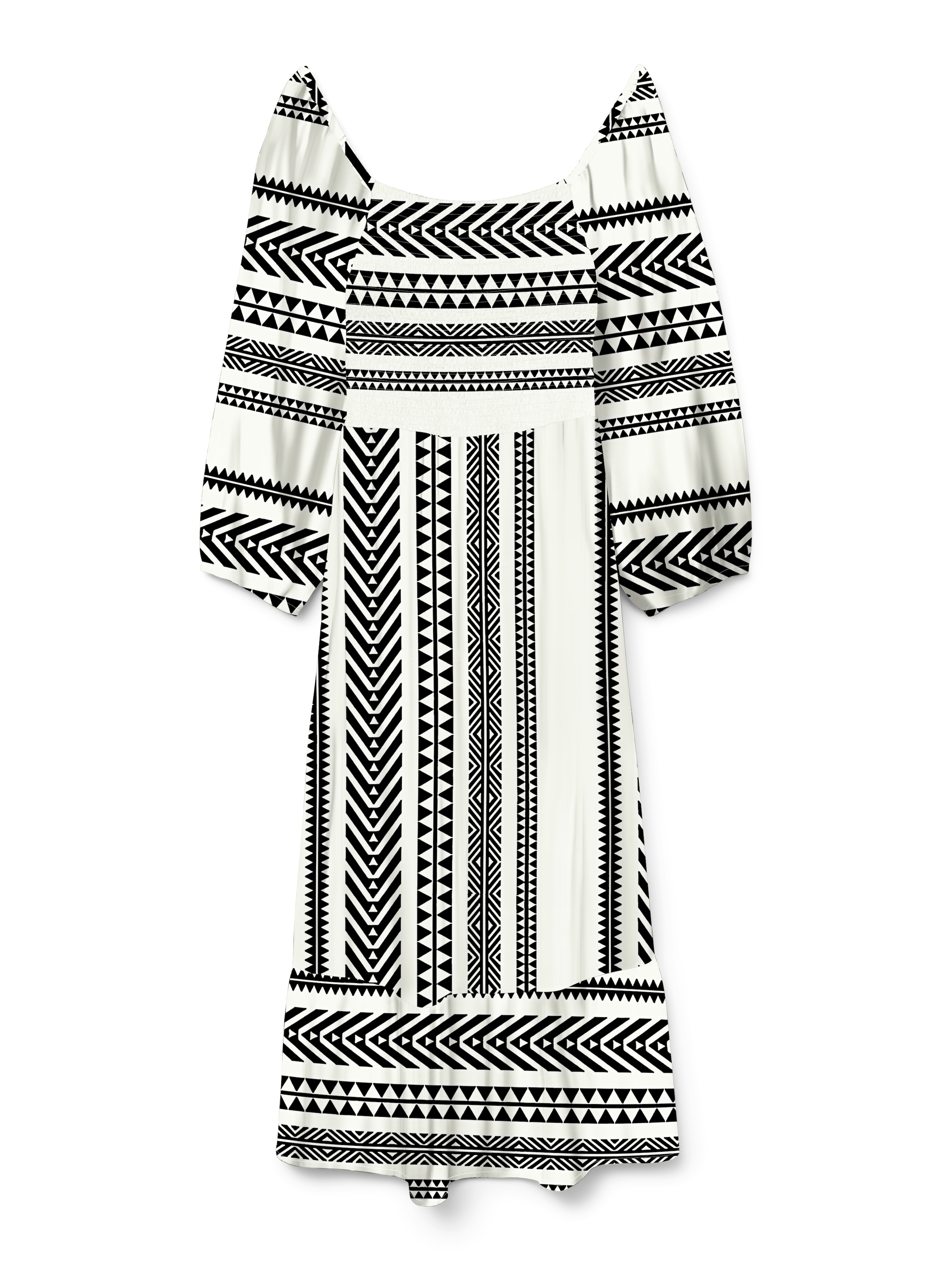 Rochie 'VMDICTHE' de la VERO MODA pe alb: față