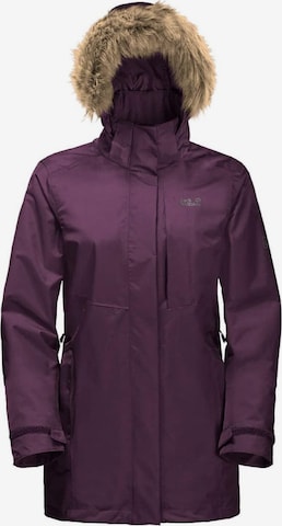 JACK WOLFSKIN Winter Jacket ' Arctic Ocean ' in Purple: front