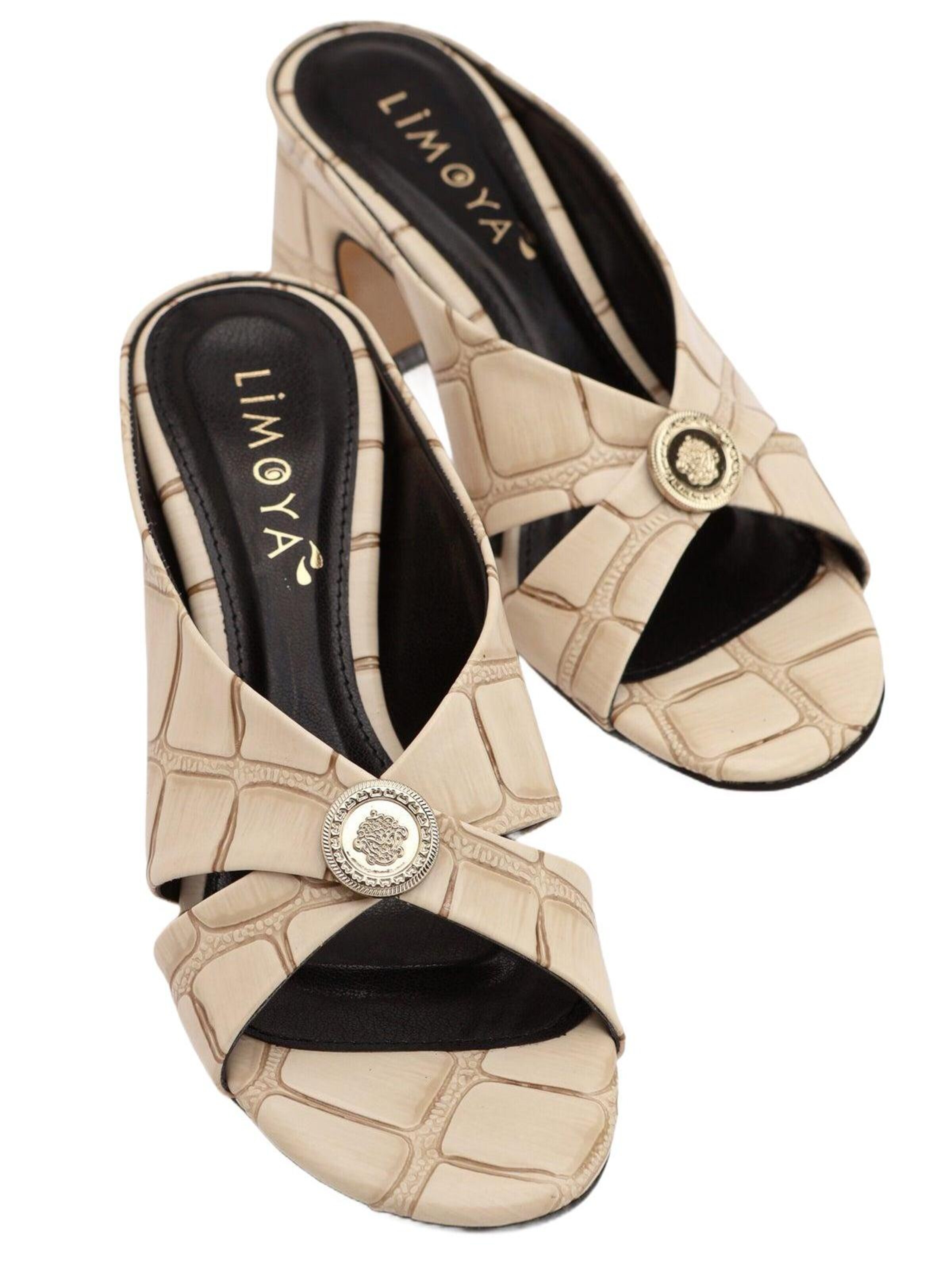 Limoya Mule 'Damenpantoffeln' in Beige